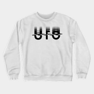 The monochrome ufo Crewneck Sweatshirt